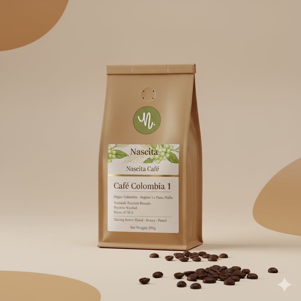 Café Colombia 1 - Bourbon Rosado